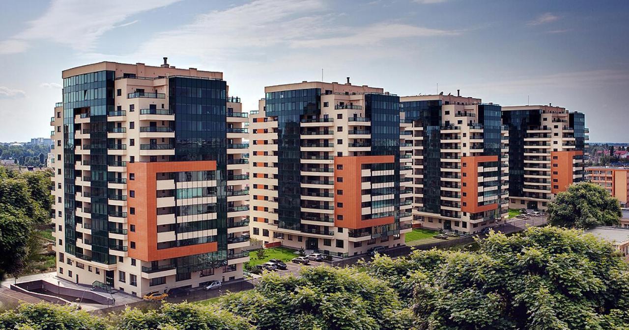 Penthouse Orhideea Aparthotel Bukarest Exteriör bild
