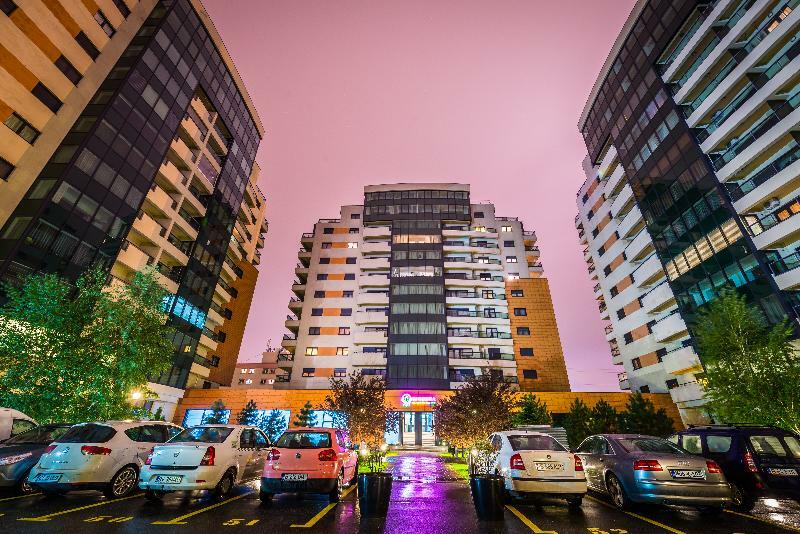 Penthouse Orhideea Aparthotel Bukarest Exteriör bild
